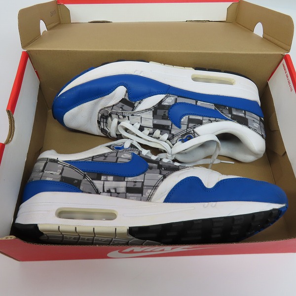 実際に弊社で買取させて頂いたNIKE×atmos/ナイキ×アトモス AIR MAX 1 PRNT/エアマックス1 プリント AQ0927-100/27.5の画像 7枚目