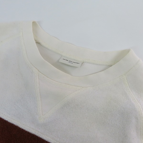 実際に弊社で買取させて頂いたDRIES VAN NOTEN/ドリスヴァンノッテン パイル地 Tシャツ/Sの画像 5枚目