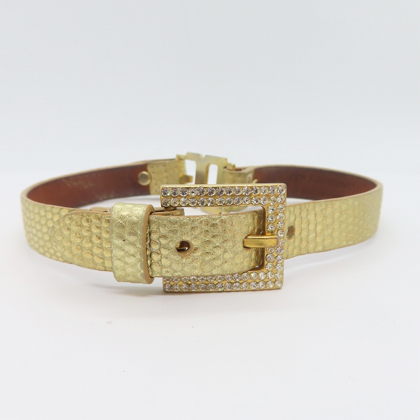 実際に弊社で買取させて頂いたBVLGARI/ブルガリ Dolce & Gabbana/ドルチェ＆ガッバーナ レザーブレスレット/チョーカー/チャーム 3点セットの画像 2枚目