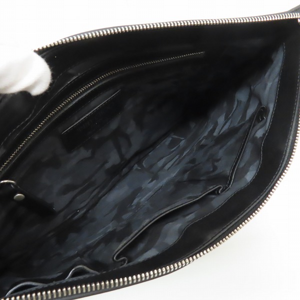 実際に弊社で買取させて頂いたJIMMY CHOO/ジミー チュウ DEREK/デレク スタースタッズ クラッチバッグの画像 4枚目