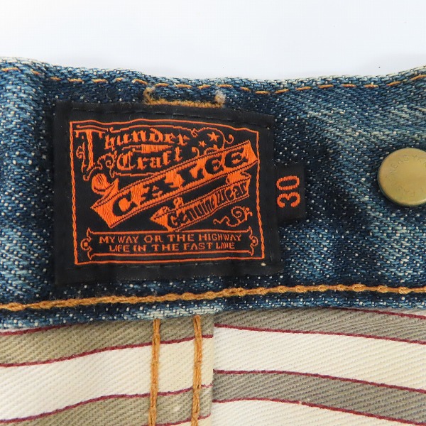 実際に弊社で買取させて頂いたCALEE/キャリー デニムパンツ 30の画像 3枚目