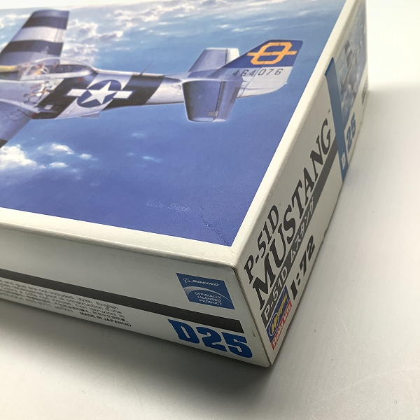 実際に弊社で買取させて頂いた【未組立】Hasegawa/ハセガワ 1/72スケール P-51D MUSTANG ムスタング アメリカ陸軍 戦闘機 プラモデルの画像 4枚目