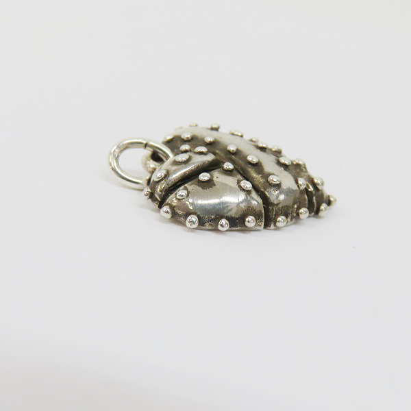 実際に弊社で買取させて頂いたALEX STREETER/アレックスストリーター スチールハート ペンダントの画像 3枚目