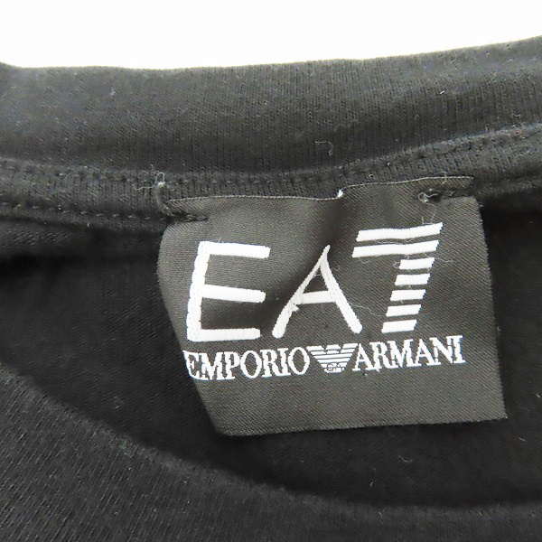 実際に弊社で買取させて頂いたEA7 EMPORIO ARMANI/イーエーセブン エンポリオ アルマーニ  ロゴプリント半袖Tシャツ 273072 2A206/Lの画像 2枚目