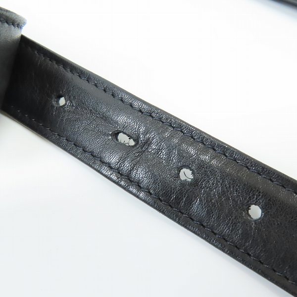 実際に弊社で買取させて頂いたALEX STREETER/アレックスストリーター ゴーストライダーバックルレザーベルトの画像 5枚目
