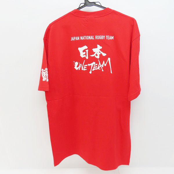 実際に弊社で買取させて頂いたCANTERBURY/カンタベリー ラグビーワールドカップ2019 日本大会 記念Tシャツ RWC ONE TEAM TEE/VWT39456/3Lの画像 1枚目