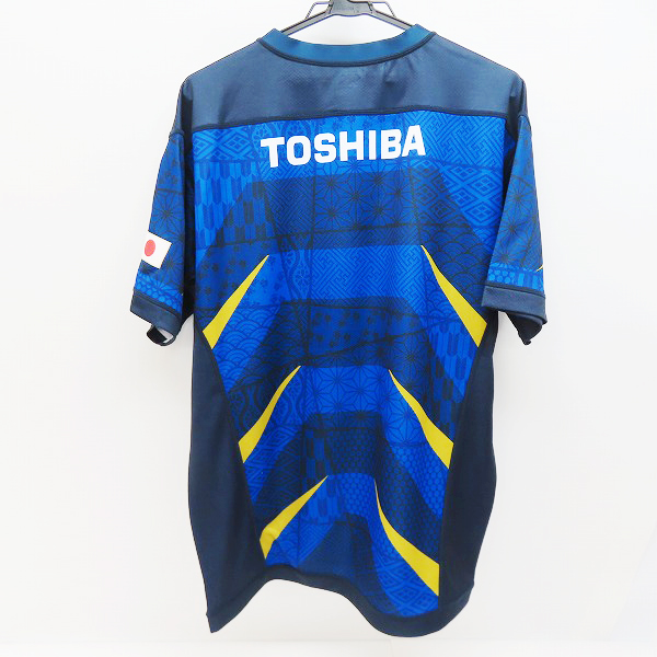 実際に弊社で買取させて頂いたCANTERBURY/カンタベリー ラグビー 日本代表 公式レプリカ オルタネートジャージ/ウェア/VCR39011/3Lの画像 1枚目