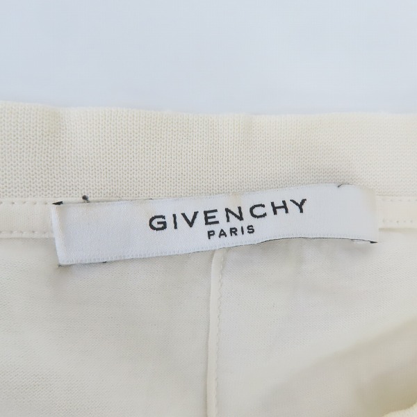 実際に弊社で買取させて頂いた【JPタグ】GIVENCHY/ジバンシィ ロゴプリント 半袖Tシャツ 17P 7701 484/Sの画像 2枚目