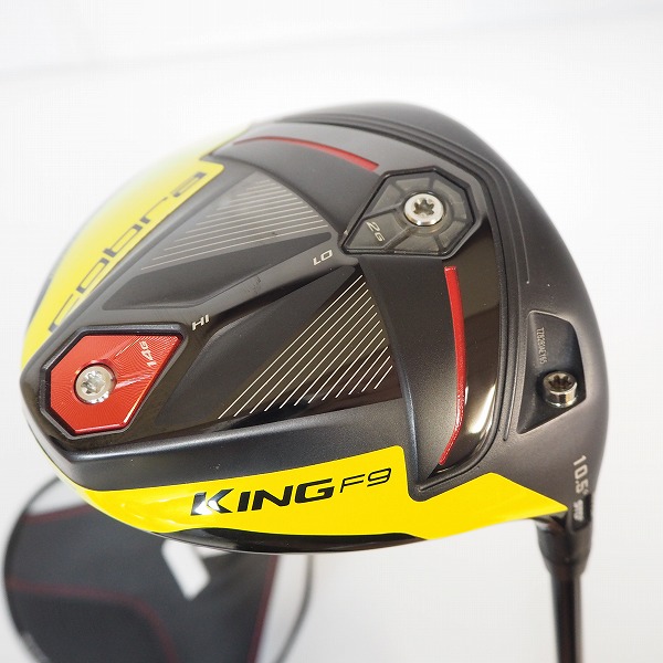 実際に弊社で買取させて頂いたCobra/コブラ KING F9 SPEEDBACK  ドライバー 1w/10.5° ATMOS Tour Spec 6S FLEX:S ヘッドカバー付き