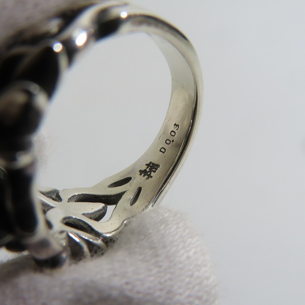 実際に弊社で買取させて頂いたBloody Mary/ブラッディマリー 2017 マーメイドコレクション アンドロメダリングw/ダイヤ 14.5-15.5号の画像 6枚目