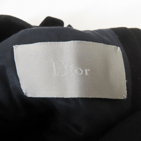 実際に弊社で買取させて頂いた【JPタグ】DIOR HOMME/ディオールオム 08AW Pコート/ピーコート エポーレット 8H3141950315/44の画像 2枚目