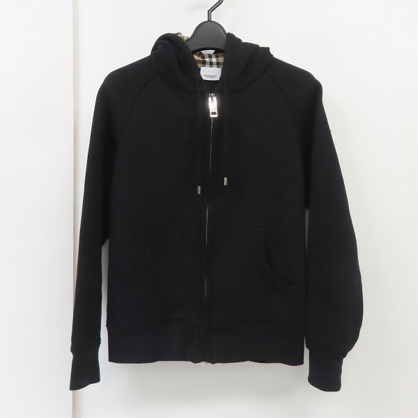 実際に弊社で買取させて頂いたBURBERRY/バーバリー フード付き ジップアップパーカー 8018112/XS