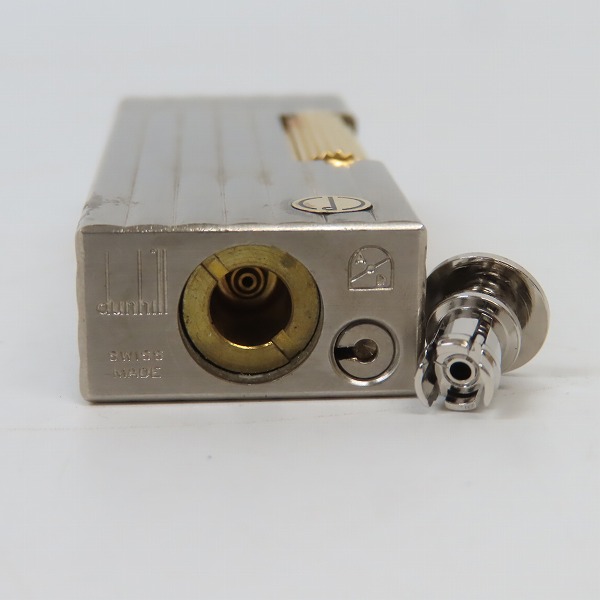 実際に弊社で買取させて頂いたdunhill/ダンヒル サイドローラーガスライター ストライプの画像 3枚目