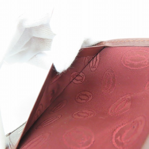実際に弊社で買取させて頂いたCartier/カルティエ a gift from Cartier カードケース/パスケースの画像 4枚目