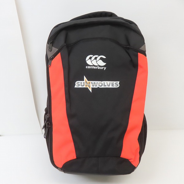 実際に弊社で買取させて頂いたCANTERBURY/カンタベリー SUNWOLVES/サンウルブズ ディパック/バックパック/A00161SR