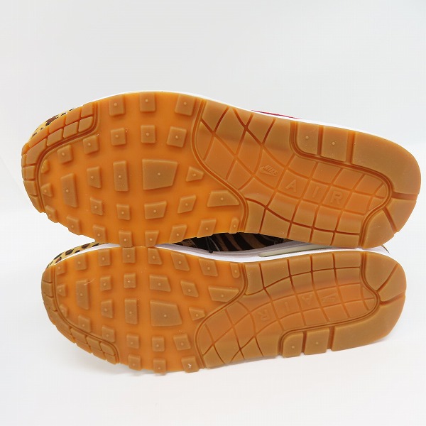 実際に弊社で買取させて頂いた【未使用】NIKE×ATMOS/ナイキ×アトモス AIR MAX 1 DLX ANIMAL PACK 2.0 エアマックス1 AQ0928-700/26.0の画像 2枚目