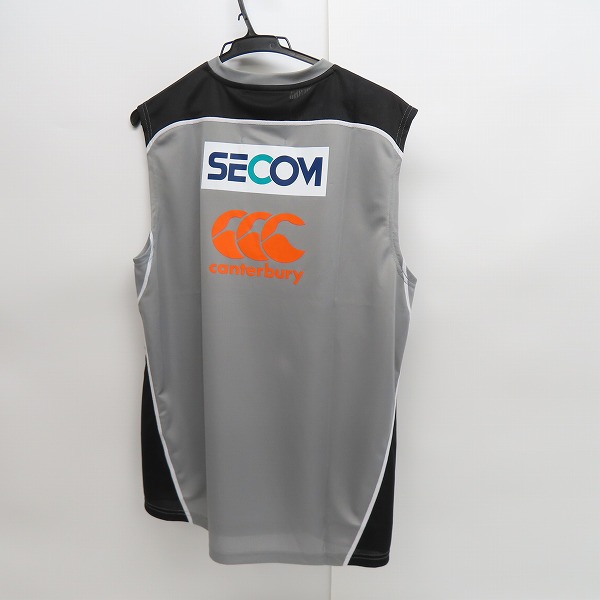 実際に弊社で買取させて頂いた【未使用】CANTERBURY/カンタベリー SUNWOLVES/サンウルブズ タンクトップ/R39006SR/3Lの画像 1枚目
