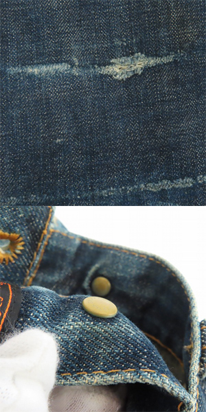 実際に弊社で買取させて頂いたCALEE/キャリー デニムパンツ 30の画像 8枚目