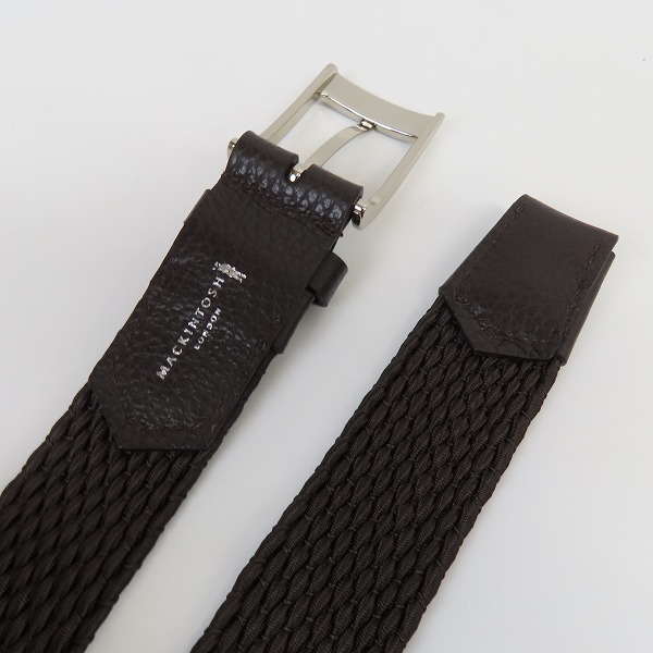 実際に弊社で買取させて頂いたMACKINTOSH LONDON/マッキントッシュロンドン メッシュベルトの画像 2枚目