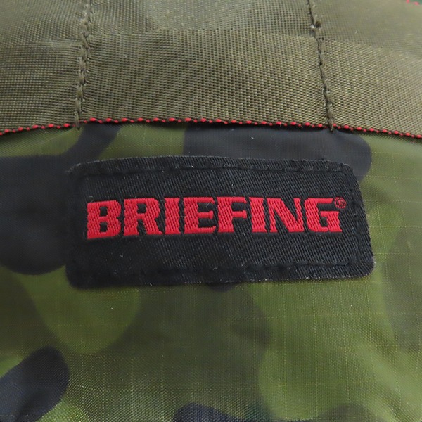 実際に弊社で買取させて頂いたBRIEFING/ブリーフィング MINI POD SL PACKABLE ボディバッグ BRM181204の画像 3枚目