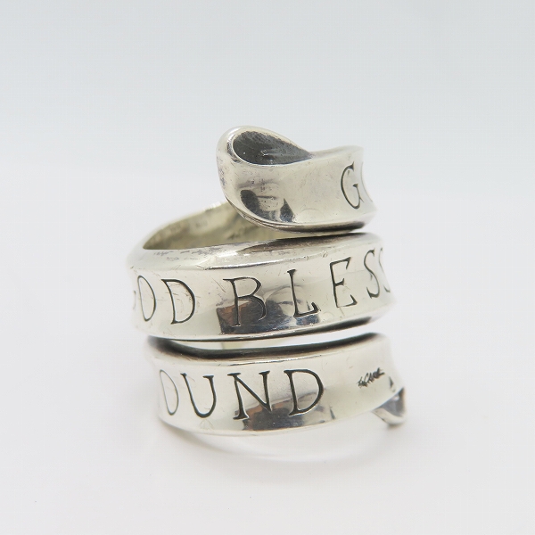 実際に弊社で買取させて頂いたCRIMIE/クライミー×Argent Gleam/アージェントグリーム RIBBONリング 16-19.5号の画像 4枚目