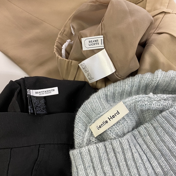 実際に弊社で買取させて頂いた【おまとめ品】ジェントルハード/ユナイテッドアローズ/ビームス 他 パンツ/セーター 等の画像 1枚目
