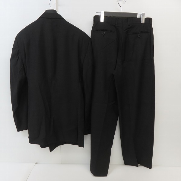 実際に弊社で買取させて頂いた【JPタグ】GIORGIO ARMANI/ジョルジオ アルマーニ ダブル ジャケット/パンツ セットアップ/スーツ /46の画像 1枚目