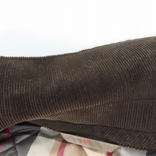 実際に弊社で買取させて頂いたMACKINTOSH LONDON/マッキントッシュ ロンドン フード付き キルティングコート G1F25-401-58/38の画像 6枚目