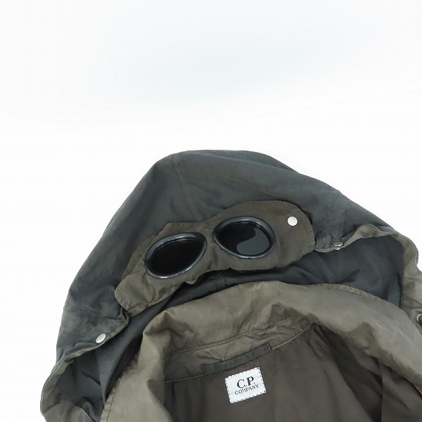 実際に弊社で買取させて頂いたC.P.COMPANY/シーピーカンパニー ゴーグル ジャケット/46の画像 5枚目