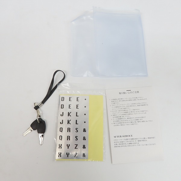 実際に弊社で買取させて頂いたBRIEFING/ブリーフィング スーツケース/ポリカーボネート/TSAロック H-34F SDの画像 9枚目