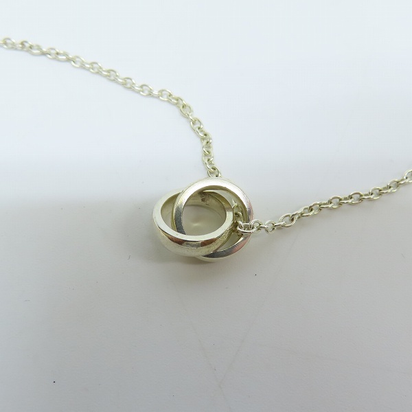 実際に弊社で買取させて頂いたPaul Smith/ポールスミス ダブルリングネックレスの画像 3枚目