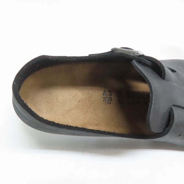 実際に弊社で買取させて頂いたBIRKENSTOCK/ビルケンシュトック LONDON BS レザースリッポン 166541 /43の画像 4枚目