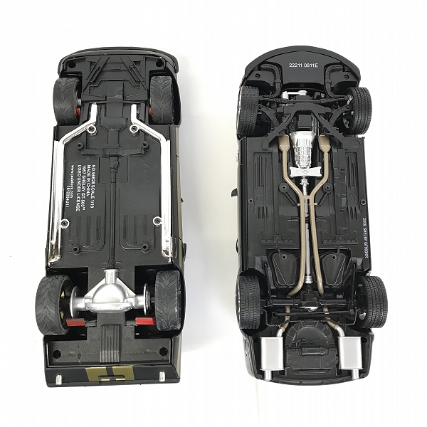 実際に弊社で買取させて頂いた【箱無し】Jada/SHELBY COLLECTIBLES 1/18 マスタング SHELBY/シェルビー GT500 KR ミニカー 2点セットの画像 3枚目