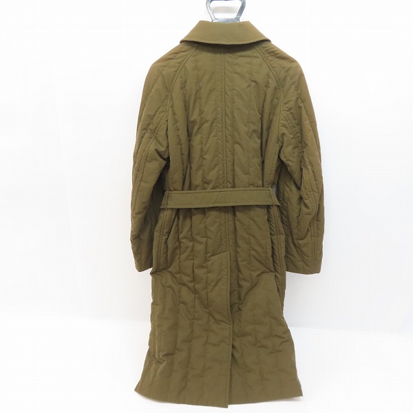 実際に弊社で買取させて頂いた【未使用/JPタグ】BURBERRY/バーバリー quilted gabardine coat キルティングコート 8002659/36の画像 1枚目