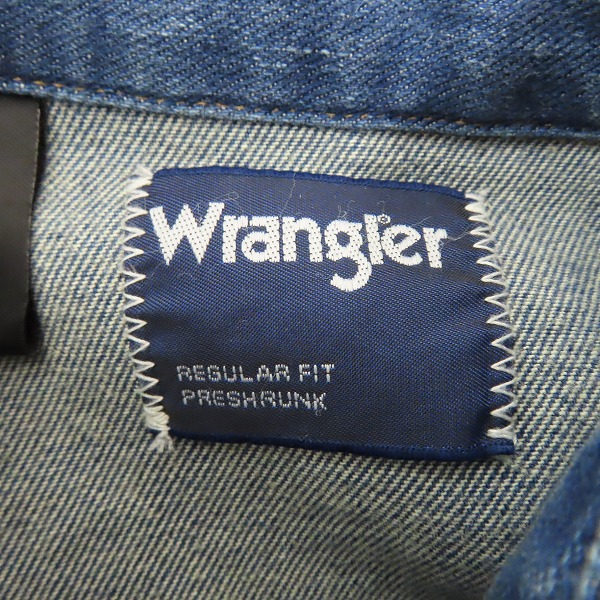 実際に弊社で買取させて頂いたN.HOOLYWOOD×WRANGLER/エヌハリウッド×ラングラー COMPILE DENIM SHIRT 長袖デニムシャツ WS9285/38の画像 2枚目