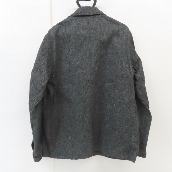 実際に弊社で買取させて頂いた【未使用】SUGAR CANE/シュガーケーン 9oz.BLACK COVERT WORK COAT ブラックコバート SC14373/42の画像 1枚目
