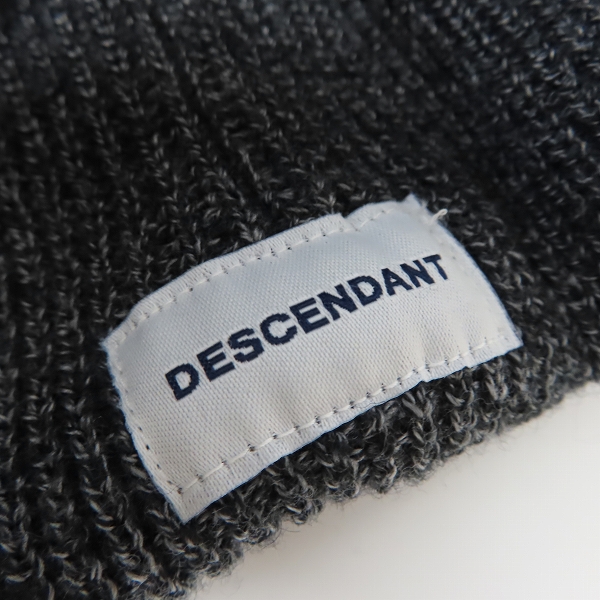 実際に弊社で買取させて頂いたDESCENDANT/ディセンダント ニットキャップ/ニット帽/Fの画像 5枚目