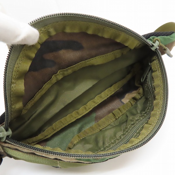 実際に弊社で買取させて頂いたBRIEFING/ブリーフィング 迷彩/カモフラ ウエストポーチ/ボディバッグの画像 5枚目