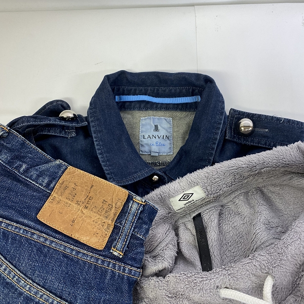 実際に弊社で買取させて頂いた【おまとめ品】アンブロ/ジャーナルスタンダード/ランバン 等 メンズ/レディース ジャケット/デニム/Tシャツ 他の画像 1枚目