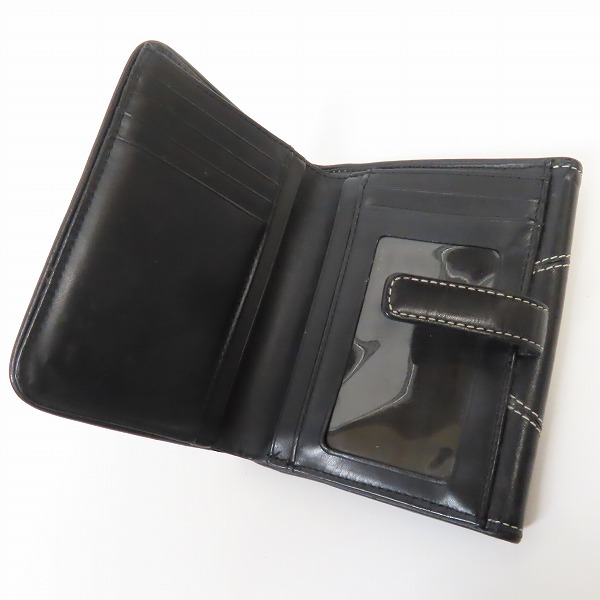 実際に弊社で買取させて頂いたGIVENCHY/ジバンシィ ロゴ型押しレザー 三つ折り財布の画像 3枚目