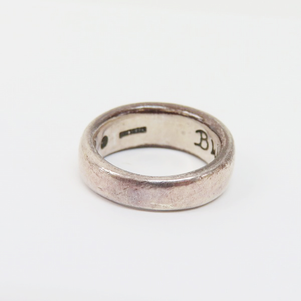 実際に弊社で買取させて頂いたBWL/Bill Wall Leather/ビルウォールレザー Smooth -C- Cross Ring R-227/16.5号の画像 3枚目