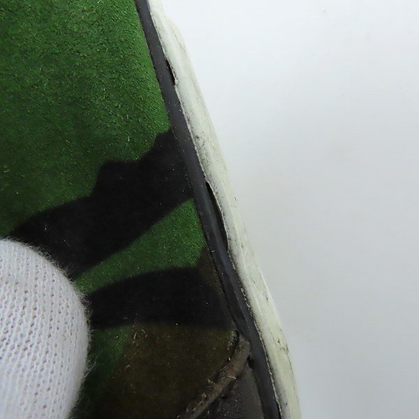 実際に弊社で買取させて頂いたJIMMY CHOO/ジミーチュウ カモフラ/迷彩柄 スニーカー/シューズ Size：42の画像 6枚目