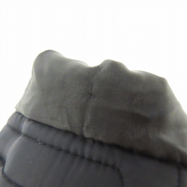 実際に弊社で買取させて頂いたCANTERBURY/カンタベリー 中綿 ウインドジャケット ブラック RA73645/Mの画像 7枚目