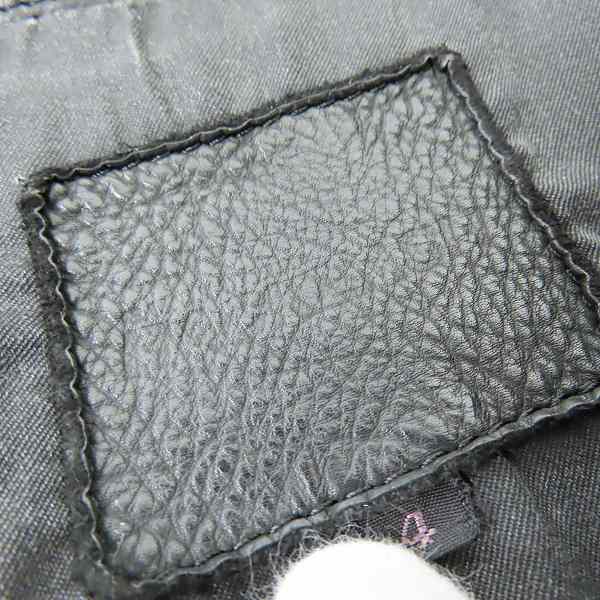 実際に弊社で買取させて頂いたISAMU KATAYAMA BACKLASH/バックラッシュ ドイツカーフ襟付きブルゾン 1221-04/4(XL)の画像 2枚目