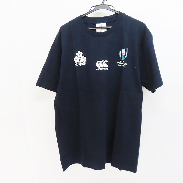 実際に弊社で買取させて頂いた【未使用】CANTERBURY/カンタベリー 2019RWCメモリアルTシャツ ONE TEAM TEE ワンチームTシャツ ネイビー/VWT39455/Lの画像 1枚目