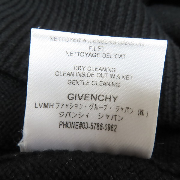 実際に弊社で買取させて頂いた【JPタグ】GIVENCHY/ジバンシィ セーター ニット ロゴ ライン BM90B44Y5D /Lの画像 5枚目