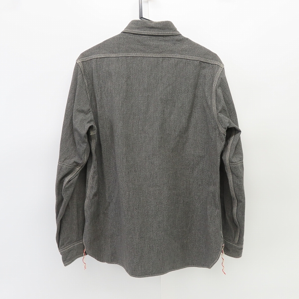 実際に弊社で買取させて頂いたSUGARCANE/シュガーケーン COTTON COVERT L/S SHIRT/ワークシャツ SC25512/Mの画像 1枚目