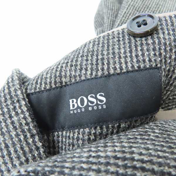実際に弊社で買取させて頂いたHUGO BOSS/ヒューゴボス 袖素材切替 テーラードジャケット 52の画像 2枚目