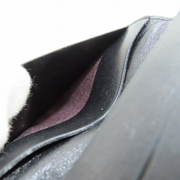 実際に弊社で買取させて頂いたCELINE/セリーヌ 馬車エンブレム レザーカードケース/名刺入れの画像 7枚目