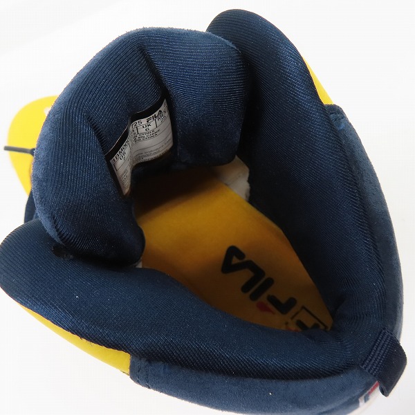 実際に弊社で買取させて頂いたFILA/フィラ ナイトウォーク ハイカットスニーカー 1BM00048-725/US7の画像 4枚目